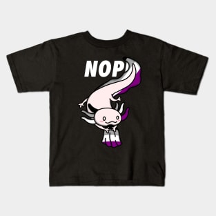 Axolotl Nope Kids T-Shirt